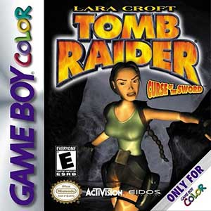 Carátula del juego Tomb Raider Curse of the Sword (GBC)