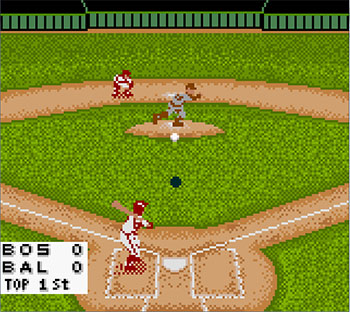 Pantallazo del juego online Triple Play 2001 (GBC)