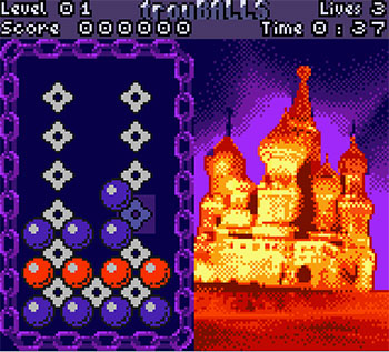 Pantallazo del juego online Trouballs (GBC)