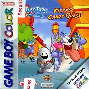 Carátula del juego Tiny Toons Adventures Dizzy's Candy Quest (GBC)