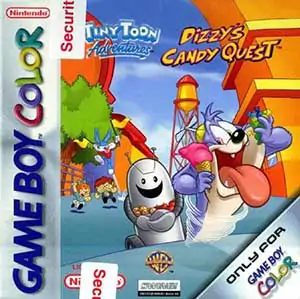 Portada de la descarga de Tiny Toons Adventures: Dizzy’s Candy Quest