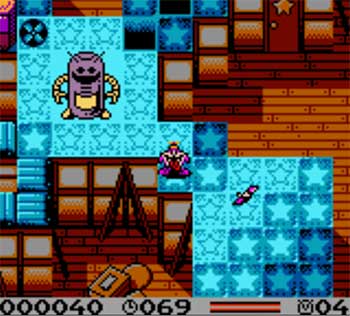 Pantallazo del juego online Tiny Toons Adventures Dizzy's Candy Quest (GBC)