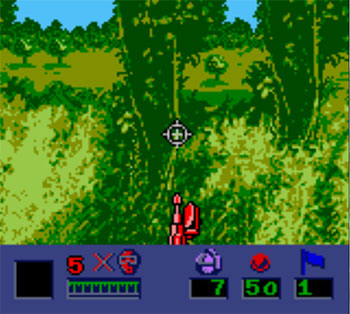 Pantallazo del juego online Ultimate Paintball (GBC)