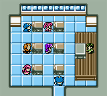 Pantallazo del juego online Uchuujin Tanaka Tarou de RPG Tsukuuru GB2 (GBC)