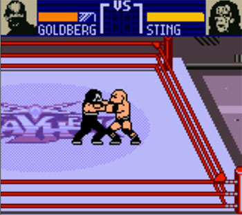 Pantallazo del juego online WCW Mayhem (GBC)