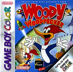 Carátula del juego Woody Woodpecker (GBC)