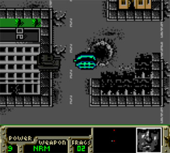 Pantallazo del juego online World Destruction League Thunder Tanks (GBC)
