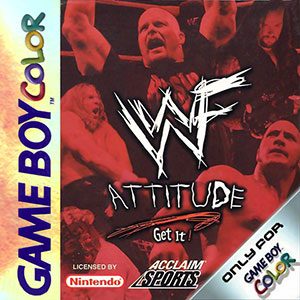 Carátula del juego WWF Attitude (GBC)