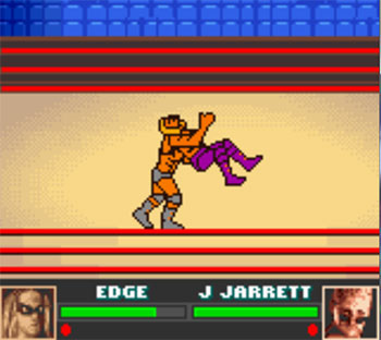 Pantallazo del juego online WWF Attitude (GBC)