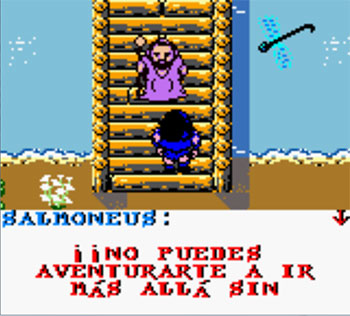 Pantallazo del juego online Xena Warrior Princess (GB COLOR)