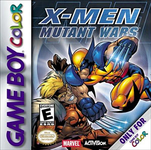 Carátula del juego X-Men Mutant Wars (GB COLOR)