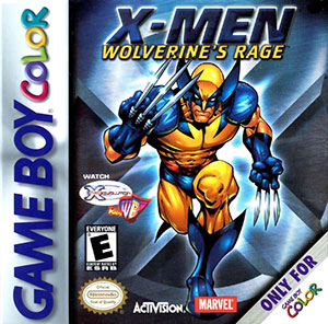 Carátula del juego X-Men - Wolverine's Rage (GB COLOR)