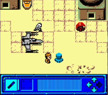 Pantallazo del juego online Yoda Stories (GBC)