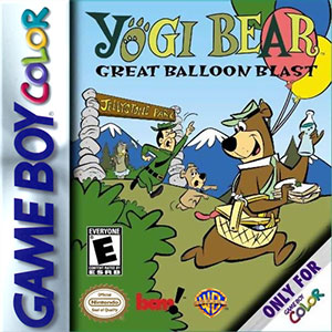 Carátula del juego Yogi Bear Great Balloon Blast (GBC)
