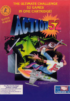 Carátula del juego Action 52 (Genesis)