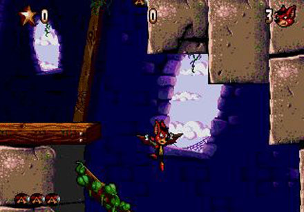 Pantallazo del juego online Aero the Acrobat 2 (GENESIS)