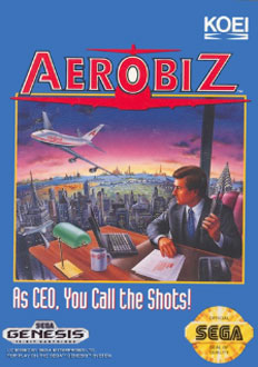 Carátula del juego Aerobiz (GENESIS)