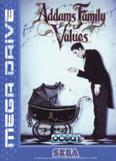 Carátula del juego Addams Family Values (Genesis)
