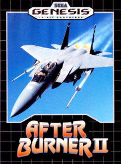 Carátula del juego After Burner II (GENESIS)