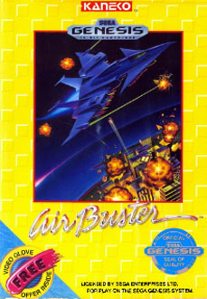 Carátula del juego Air Buster (GENESIS)