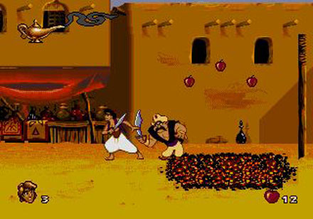 Pantallazo del juego online Disney's Aladdin (Genesis)