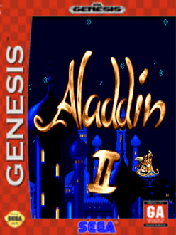 Carátula del juego Aladdin II (GENESIS)