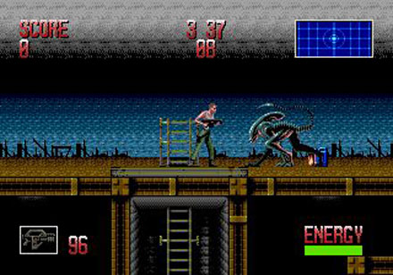Pantallazo del juego online Alien 3 (Genesis)