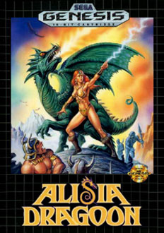 Carátula del juego Alisia Dragoon (Genesis)