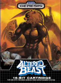 Portada de la descarga de Altered Beast