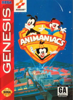 Carátula del juego Animaniacs (Genesis)