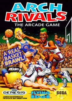 Carátula del juego Arch Rivals (Genesis)