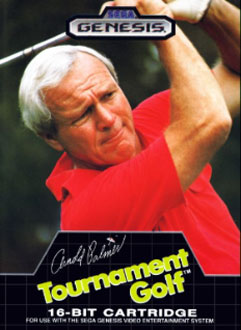 Carátula del juego Arnold Palmer Tournament Golf (Genesis)