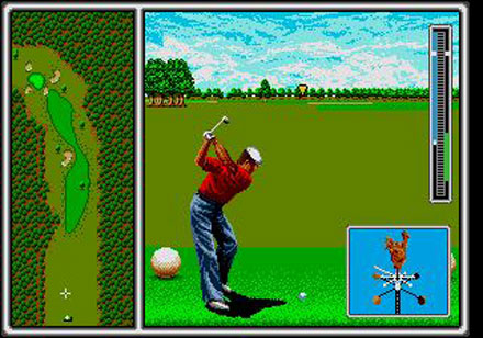 Pantallazo del juego online Arnold Palmer Tournament Golf (Genesis)
