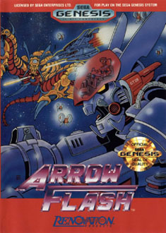 Carátula del juego Arrow Flash (Genesis)