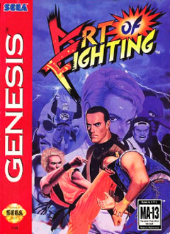 Carátula del juego Art of Fighting (Genesis)