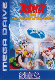 Carátula del juego Asterix and the Power of the Gods (Genesis)
