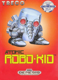 Carátula del juego Atomic Robo-Kid (GENESIS)