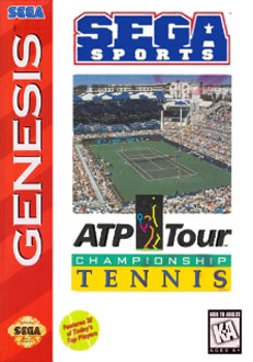 Carátula del juego ATP Tour Championship Tennis (Genesis)