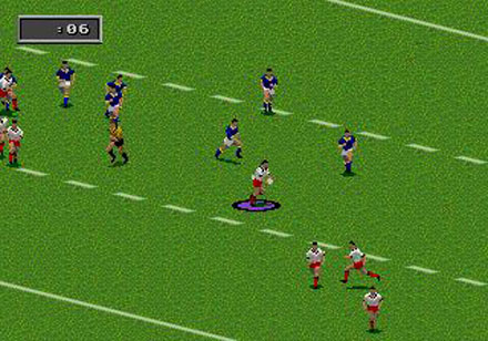 Pantallazo del juego online Australian Rugby League (Genesis)