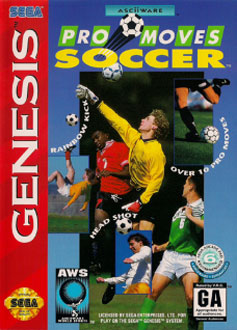 Carátula del juego AWS Pro Moves Soccer (Genesis)