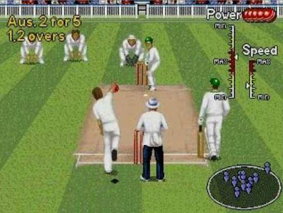 Pantallazo del juego online Brian Lara Cricket 96 (Genesis)