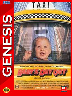 Carátula del juego Baby's Day Out (Genesis)
