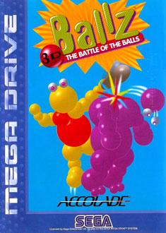 Carátula del juego Ballz (Genesis)