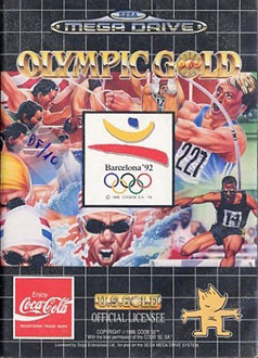 Carátula del juego Olympic Gold  Barcelona '92 (Genesis)