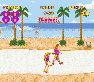 Pantallazo del juego online Barbie Super Model (Genesis)