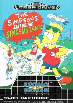 Juego online The Simpsons: Bart vs the Space Mutants (Genesis)PC)