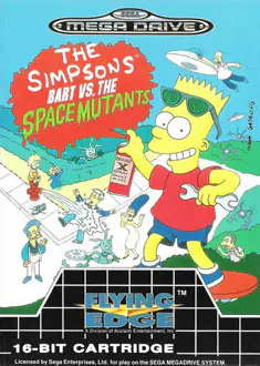 Portada de la descarga de The Simpsons: Bart vs the Space Mutants