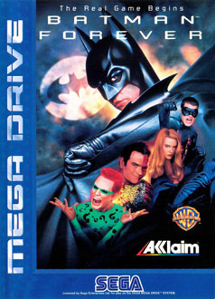 Carátula del juego Batman Forever (Genesis)