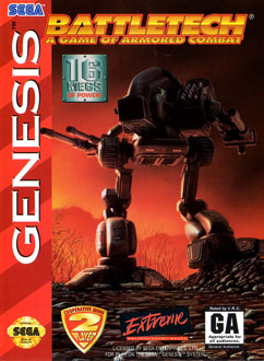 Carátula del juego BattleTech - A Game of Armored Combat (Genesis)