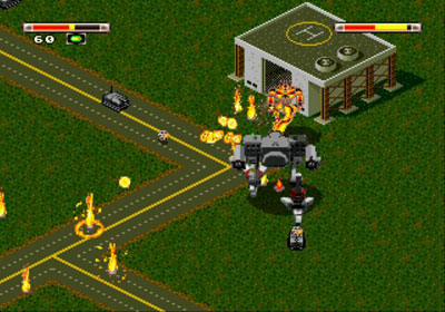 Pantallazo del juego online BattleTech - A Game of Armored Combat (Genesis)
